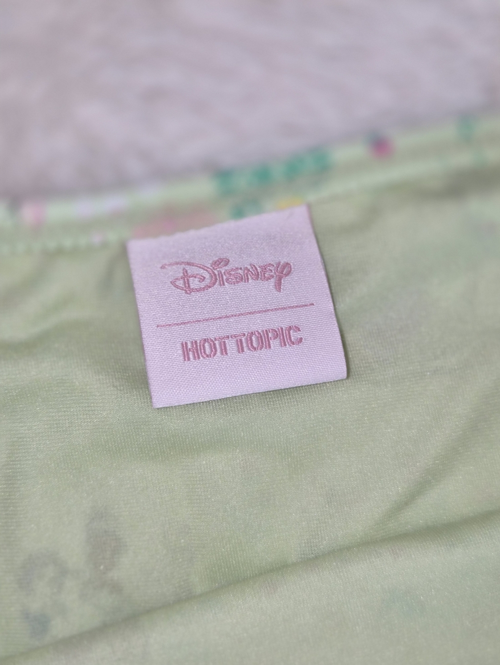 Hot Topic Disney Mint Ruffle Bikini with Princess Motif - Picture 5 of 6